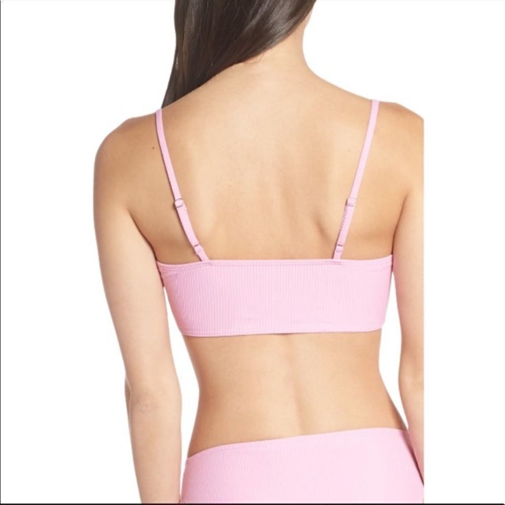Something Navy Classic Swim Bandeau Top - Picture 3 of 10